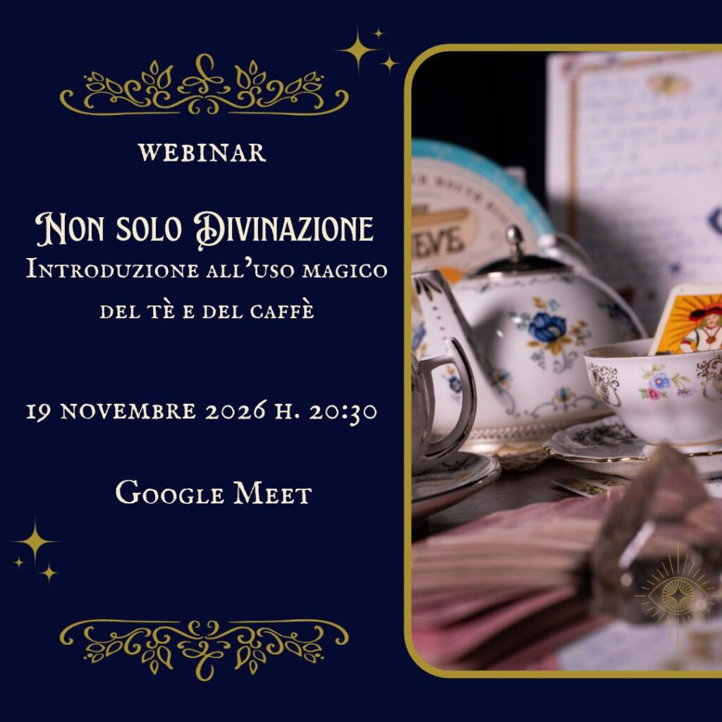 Magia tè e caffè webinar